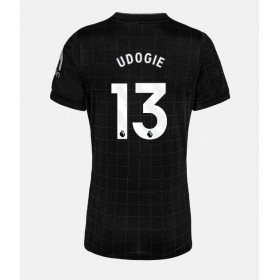 Tottenham Hotspur Destiny Udogie #13 Borte skjorte til dame 2025-26 Kortermet